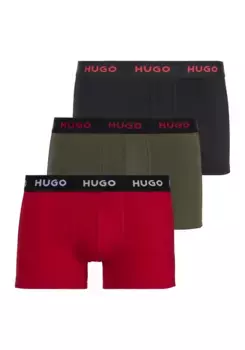 HUGO Underwear Трусы (упаковка, 3 шт.), с логотипом на поясе, цвет Open Miscellaneous 964