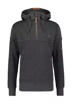 HugoAK Z Толстовка ALIFE AND KICKIN, цвет Moonless Melange