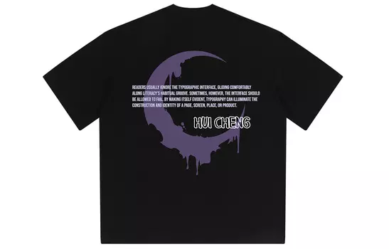 Hui Cheng HICON Футболка унисекс, Темно-синий