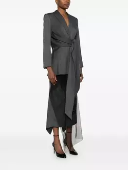 Huishan Zhang блейзер Lucas, серый