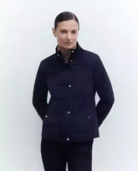 Huisqui женское пальто-жакет Woman El Corte Ingls, темно-синий