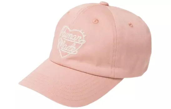 HUMAN MADE Бейсболка унисекс розовая