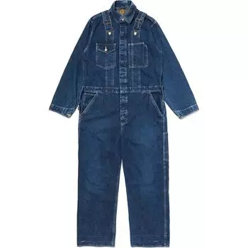 HUMAN MADE Джинсовая коллекция комбинезонов унисекс индиго
