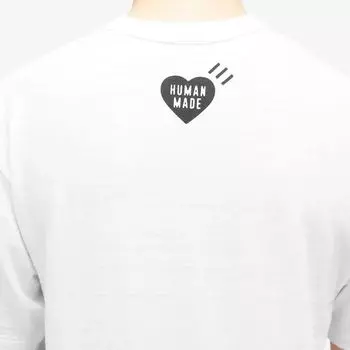 Human Made Футболка с гербом тигра, белый