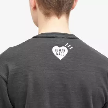 Human Made Футболка с металлическим сердцем, черный