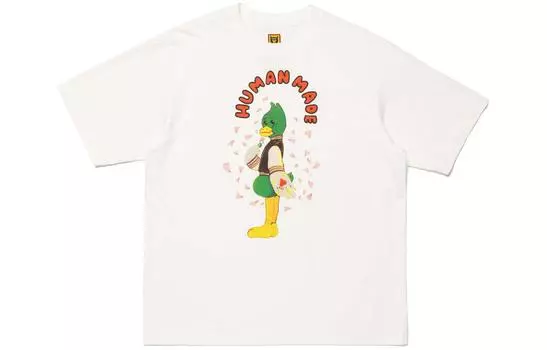 HUMAN MADE Футболка унисекс белая