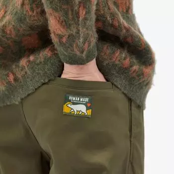 Human Made Легкие брюки, зеленый