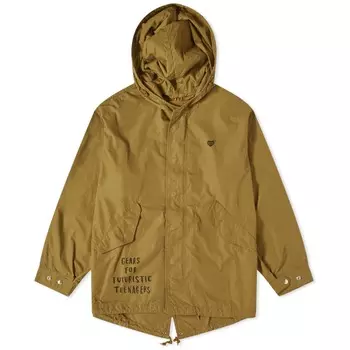 Human Made Парка «рыбий хвост» с капюшоном