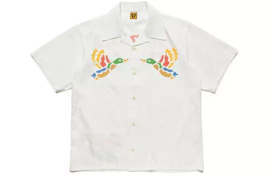 HUMAN MADE Рубашка унисекс белые