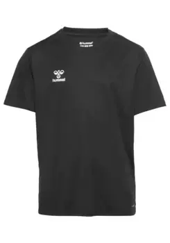 Hummel ФУТБОЛКА "HMLESSENTIAL JERSEY S/S KIDS", черный