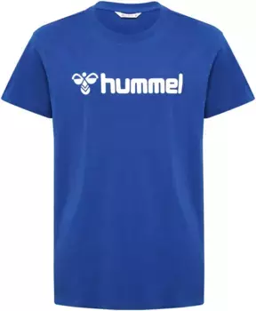 Hummel ФУТБОЛКА "HMLGO 2.0 LOGO T-SHIRT S/S ДЕТСКАЯ ", синий