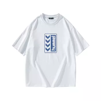 Hummel Футболка унисекс белые