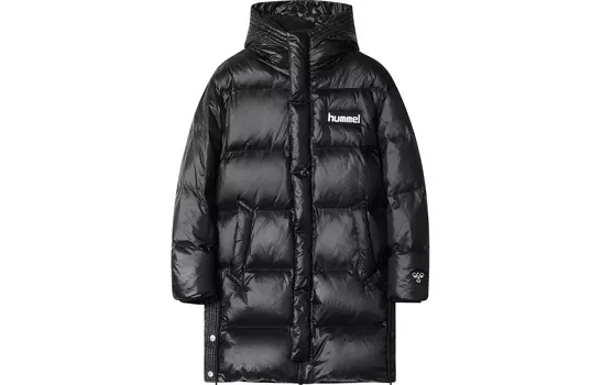 Hummel Пуховик унисекс черный