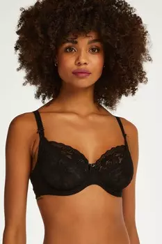 Hunkemller Maya бюстгальтер на косточках без подкладок Hunkemoller, черный