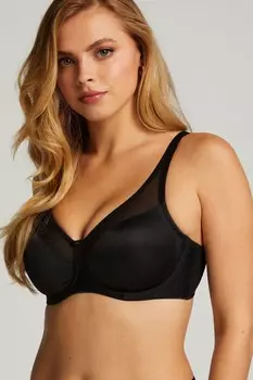 Hunkemller Nina бюстгальтер на косточках без подкладок Hunkemoller, черный