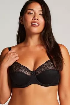 Hunkemller Sophie бюстгальтер на косточках без подкладок Hunkemoller, черный