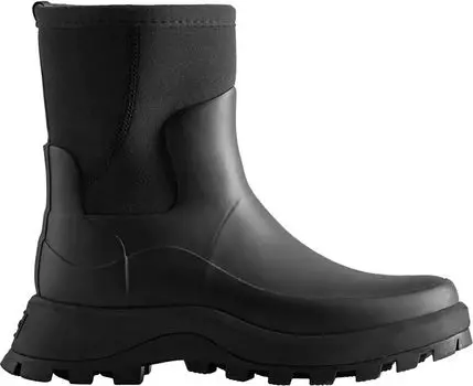 Hunter Boots Женские короткие непромокаемые сапоги City Explorer, черный