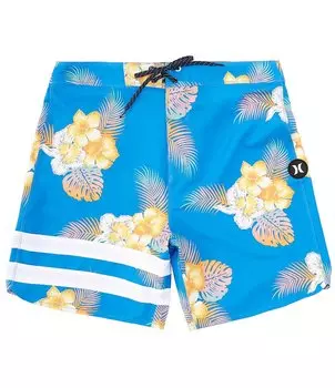 Hurley Phantom Eco Block Party 18Шорты для доски с внешним швом, синий