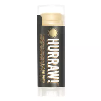 Hurraw! Balm, солнцезащитный бальзам для губ, SPF 15, мандарин и ромашка, 4,8 г (0,17 унции)