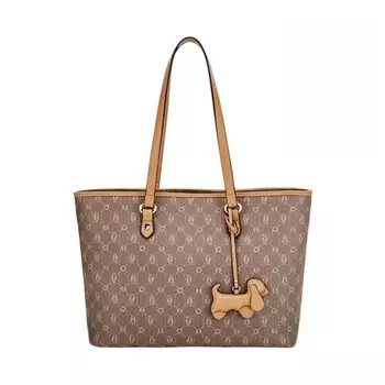 Hush Puppies Сумка-шоппер из искусственной кожи, сумки через плечо, женские, цвета хаки/абрикосовый, розовый/кофейный/бежевый, абрикосовый