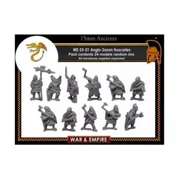 Хускарлы с топорами, War & Empire - Dark Ages Miniatures - Anglo-Saxon (15mm)