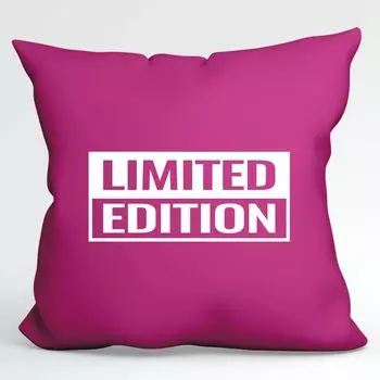Huuraa Cushion Limited Edition Декоративный чехол для подушки без наполнителя, размер 40 x 40 см, цвет фуксия, стильный мотив Идея подарка для друзей и семьи Hellweg Druckerei