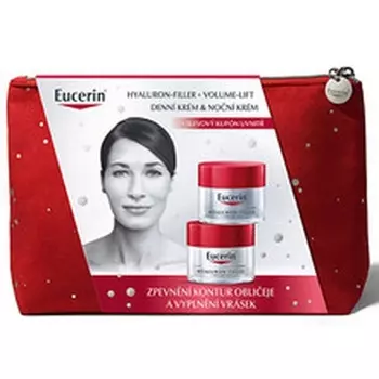 Hyaluron Filler Volume Lift Set — подарочный набор для ухода за кожей лица против старения Eucerin