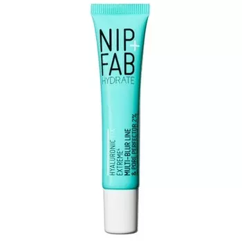 Hyaluronic Fix Extreme 4 Крем для век Multi-Blur Line & Pore Perfector, 0,5 жидких унции, Nip+Fab