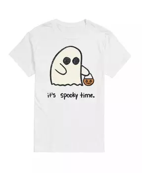 Hybrid Apparel Мужская футболка с короткими рукавами It's Spooky Time AIRWAVES, белый