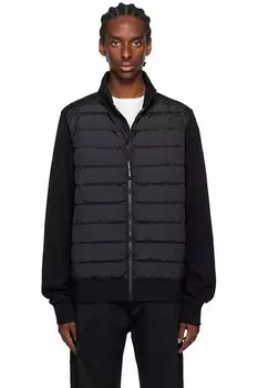 Hybridge Huron куртка на молнии с наполнителем из пуха Canada Goose, черный