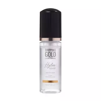 Hydra whip прозрачная темная пена для автозагара Dripping Gold, 150 мл