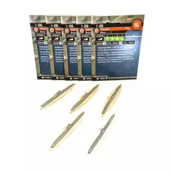 И-26(С)х5, Axis & Allies - Collectible Miniatures Game - War at Sea - Task Force Singles