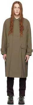 и бродить Пальто на пуговицах цвета хаки and wander