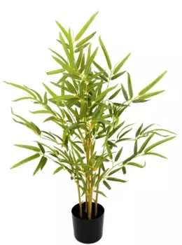 И.ГЕ.А. Искусственное дерево "Бамбук" в горшке I.GE.A. 35х70 см, зеленый