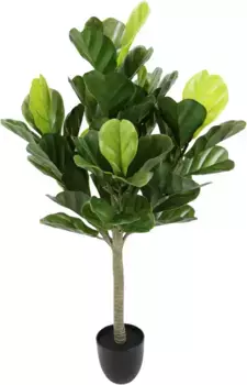 И.ГЕ.А. Искусственное дерево "табачное дерево в горшке" I.GE.A. 46х98х46 см, зеленый