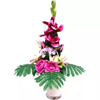 И.ГЕ.А. Искусственное растение «Гладиолус» I.Ge.A., цвет dunkelrosa