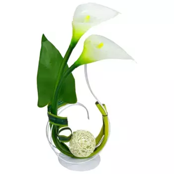 И.ГЕ.А. Искусственное растение «Калла» I.Ge.A., белый