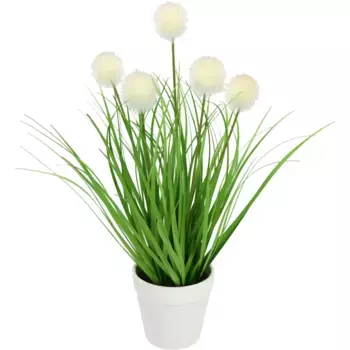 И.ГЕ.А. Искусственное растение «Путник в горшке» I.Ge.A., белый