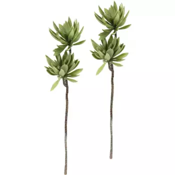 И.ГЕ.А. Искусственное растение «Сочная ветка», набор 2 шт I.Ge.A., зеленый