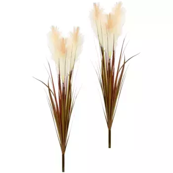 И.ГЕ.А. Искусственный цветок «Пампасная трава», набор 2 шт I.Ge.A., цвет natur