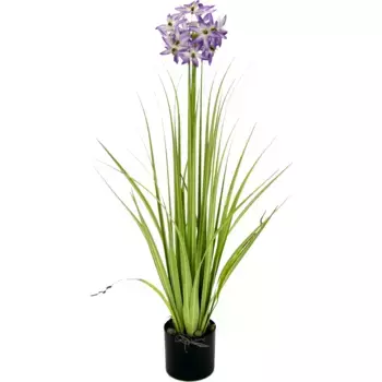 И.ГЕ.А. Искусственный цветок в горшке I.Ge.A., фиолетовый
