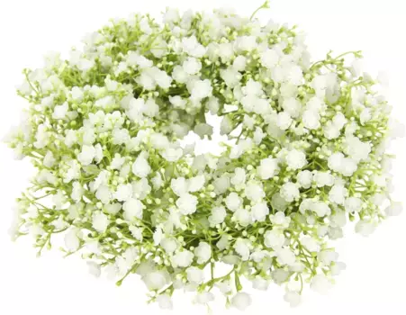 И.ГЕ.А. Искусственный венок "Гипсофила", 7 см I.GE.A. 29х7х29 см, белый