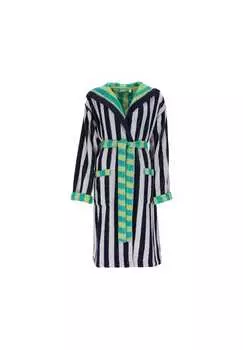 И халат "летняя полоска" Esprit, цвет deep water