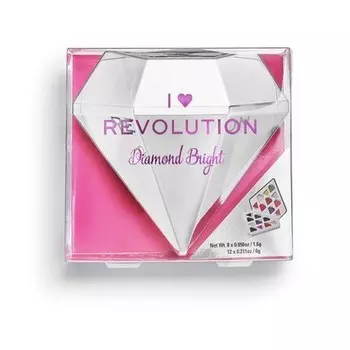 I Heart Revolution Diamond Яркая палетка теней для век, I Heart Makeup
