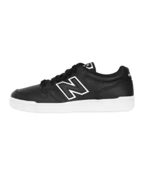 И кожаные кроссовки New Balance, черный