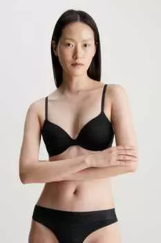 И кружевной бюстгальтер Calvin Klein, черный