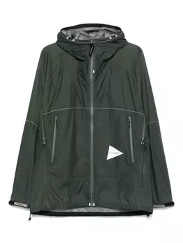 И куртка Wander из рипстопа And Wander, зеленый
