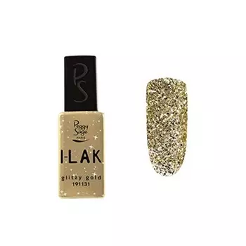 I-Lak Soak-Off Гель-лак с блестками Gold 11 мл, Peggy Sage