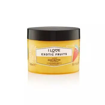 I Love Scented Body Butter увлажняющее масло для тела Exotic Fruits 300мл