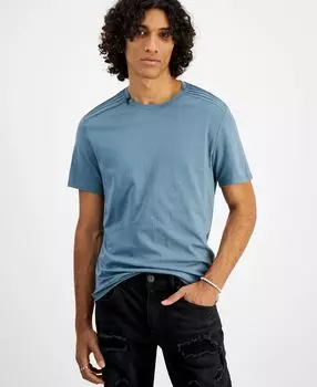 И.н.к. мужская футболка на молнии international concepts, созданная для macy's INC International Concepts, мульти